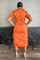 Multi pocket workwear drawstring insert pocket dress