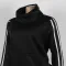 High collar pullover pocket hoodie two-piece set