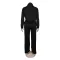 High collar pullover pocket hoodie two-piece set