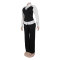 Fake two-piece shirt vest patchwork hoodie set, two-piece set