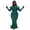 Sexy sequined elastic waist slimming dress