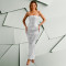 Fashionable women's hot diamond sexy suspender tight fitting hip hugging dress