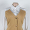 Fake two-piece shirt vest patchwork hoodie set, two-piece set
