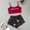 New Star Dream Tank Top Shorts Women's Home Clothing Set   5 COLORS