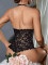 Sexy and erotic pajamas for women, lace seduction, perspective slimming jumpsuit for women