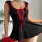 Sexy lingerie, spicy girl, seductive uniform, dress, thong, two pieces