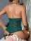 Sexy and erotic pajamas for women, lace seduction, perspective slimming jumpsuit for women