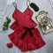 New sexy suspender satin high-quality shorts set for summer silk home sleepwear, two pieces