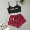 New Star Dream Tank Top Shorts Women's Home Clothing Set   5 COLORS