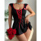 Sexy lingerie, spicy girl, seductive uniform, dress, thong, two pieces