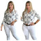 New fashion classic temperament commuting casual printed shirt in 4 colors in stock