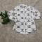 New fashion classic temperament commuting casual printed shirt in 4 colors in stock