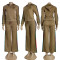 Winter Embroidered Fashion Casual Embossed Long Sleeve Zipper Sports Hoodie Set