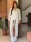 Winter new fashionable casual long sleeved pants sports embossed set