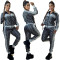 Autumn and winter new fashionable temperament casual trend letter women's sports suit
