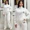 Autumn and Winter New Fashionable Leisure Sports Embossed Set