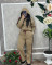 Winter Embroidered Fashion Casual Embossed Long Sleeve Zipper Sports Hoodie Set