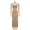 Fashionable women's rhinestone suspender, hip hugging sexy slim fit dress
