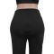 Fashion women's zipper decorative buckle solid color bag arm slim fit pants