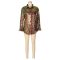 Women's sequined shirt jacket