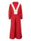 Women's sportswear set woven loose jacket two-piece set spliced spring and autumn
