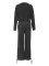 Women's washed hoodie set, sports autumn/winter sweatpants, casual elastic band