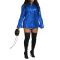 Women's sequined shirt jacket