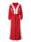Women's sportswear set woven loose jacket two-piece set spliced spring and autumn