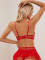 Sexy lingerie set with lace and lace perspective, tempting and passionate uniform, women's new style