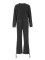Women's washed hoodie set, sports autumn/winter sweatpants, casual elastic band