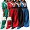 Women's sportswear set woven loose jacket two-piece set spliced spring and autumn