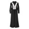 Women's sportswear set woven loose jacket two-piece set spliced spring and autumn