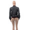Stylish and casual high-quality zipper pocket jacket jacket with temperament