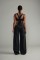 Women's street style low waisted shoulder strap one-piece wide leg jeans, new personalized spicy girl pants