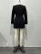Temperament slimming and slimming U-neck long sleeved diamond studded small fragrant style dress, now available for purchase