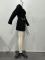 Temperament slimming and slimming U-neck long sleeved diamond studded small fragrant style dress, now available for purchase