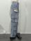 Four Seasons Wear European and American Fashion Women's Wear Washed Multi Pocket Open Hand Drilled Washed Jeans