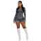 Hot selling long sleeved elastic shorts belt set
