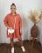 Women's solid color loose dress