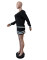 Cardigan sweater fashionable short skirt women's set