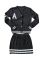 Cardigan sweater fashionable short skirt women's set