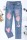 Pink Heart + Heart leg/pocket XO letter print