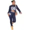 Cross border fashion long sleeved letter sweater sports suit