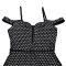 Fashionable women's sexy camisole short skirt slim fit hot stamping dress