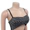 Fashionable women's sexy camisole short skirt with rhinestone wrapped arm dress