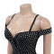 Fashionable women's sexy camisole short skirt slim fit hot stamping dress