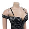 Fashionable women's sexy camisole short skirt slim fit hot stamping dress