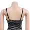 Fashionable women's sexy camisole short skirt with rhinestone wrapped arm dress