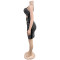 Fashionable women's sexy camisole short skirt with rhinestone wrapped arm dress