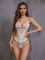 New sexy one-piece pajamas with seductive straps and passionate uniforms for women